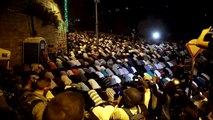 استمرار الاحتجاجات في القدس على خلفية الإجراءات الأمنية
