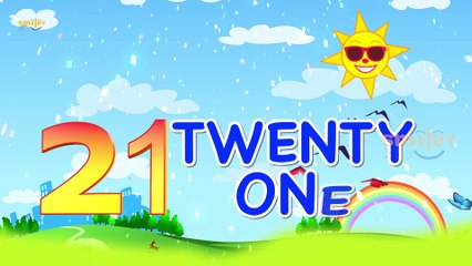 1 To 30 Numbers With Spelling For Kids | Best Learning Video For Children