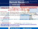 China In-Vitro Diagnostics Market is expected to grow with 19% CAGR by 2022