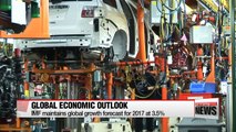 IMF maintains global economic growth forecast for 2017 at 3.5%