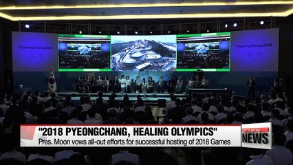 Download Video: D-200 PyeongChang Winter Olympics, South Korean President Moon named Honorary Ambassador by Figure Skating Champion Kim