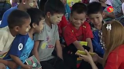 မိဘမဲ့ ကေလးေတြကိုု ေမတၱာ ေပးမ်ွေစလိုုတဲ့ နန္းသီရိေမာင္ (႐ုုပ္/သံ)