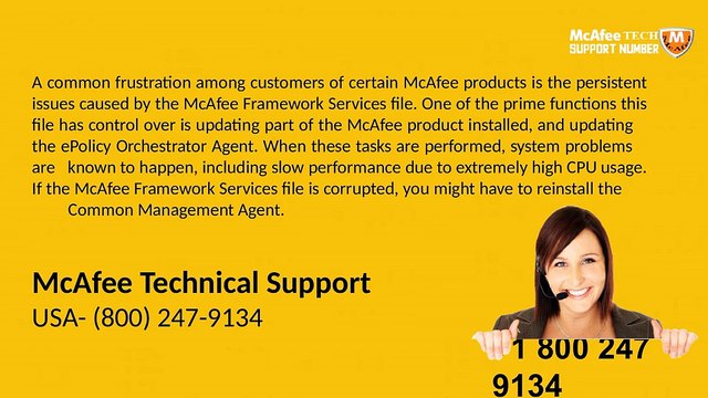 Call US 1-800-247-9134 Contact Mcafee Customer Service Number