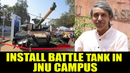 JNU Vice Chancellor demands installation of Battle Tank inside campus | Oneindia News