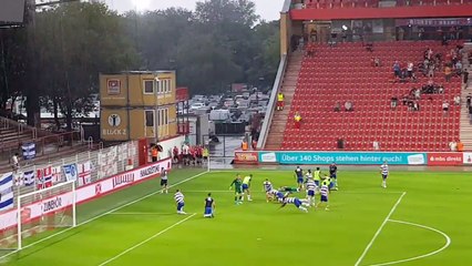 QPR vs FC Union Berlin - ridiculous diving from both teams