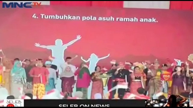 Hari Anak Nasional, Presiden Jokowi Main Sulap