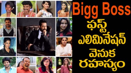 ‘బిగ్‌బాస్’ ఫస్ట్ ఎలిమినేషన్: అనుకున్నదే జరిగింది! || Bigboss' first elimination: what happened