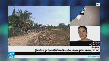 إسرائيل تقصف مواقع لحماس