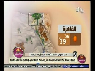 #هذا_الصباح | حالة الطقس في القاهرة والمحافظات | 14 أغسطس 2014