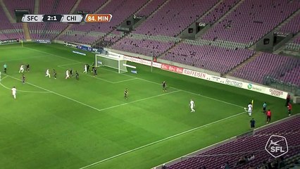 Servette 2:2 Chiasso (Swiss Challenge League 22 Juli 2017)