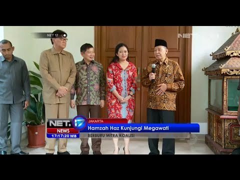NET17 - Hubungan PPP dan PDIP kian mesra, kedua petinggi partai bertemu bahas kemungkinan koalisi