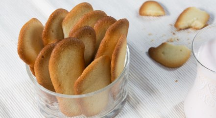 طريقة عمل بسكويت لسان القطة بالفيديو