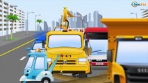 Real Truck with Bulldozer - Diggers for Kids Car Cartoon Children Video