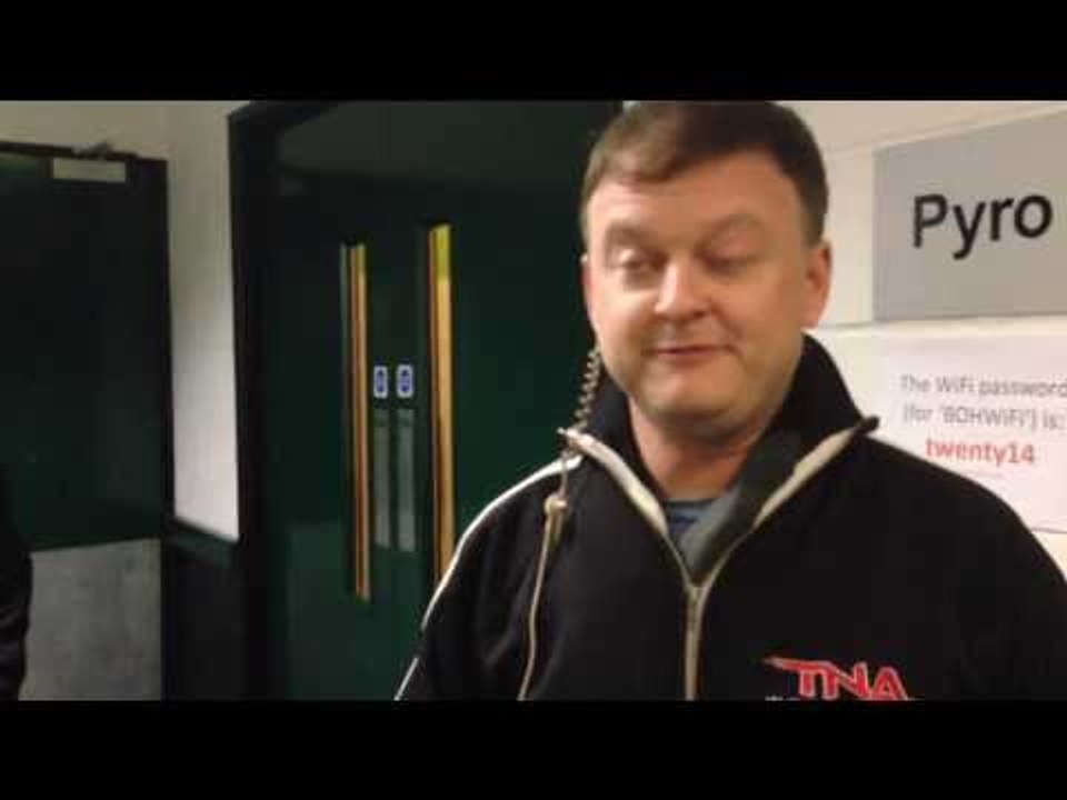 #IMPACT365 JB Gives A Backstage Tour of the Manchester Arena Before IMPACT