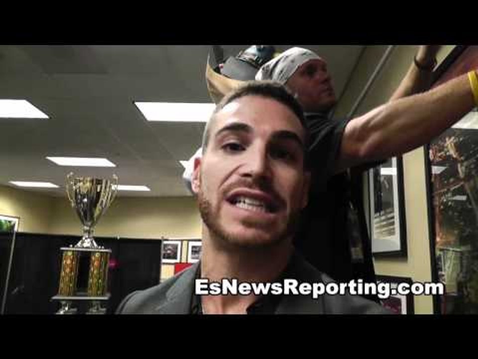 Promoter talks Rios vs DeMarco