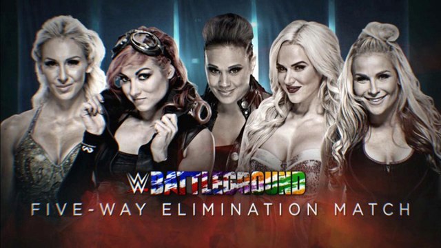 WWE Battlegorun 2017 - Fatal 5-Way femenino