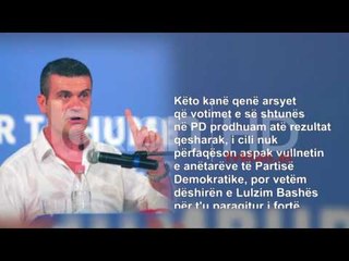 Patozi: Basha, jo legjitim në krye të PD