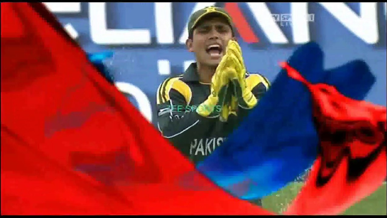 Muhammad Amir first ever wicket in International Cricket