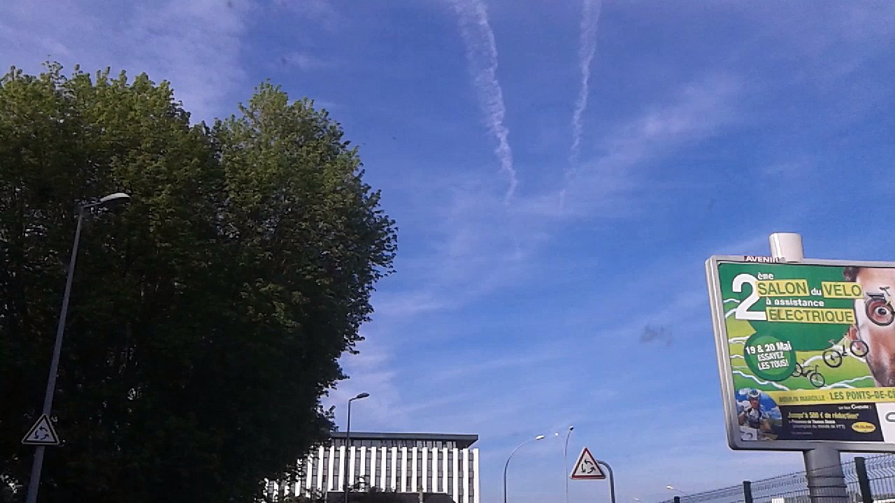 Chemtrails Angers - 17 mai 2017 - 8h12
