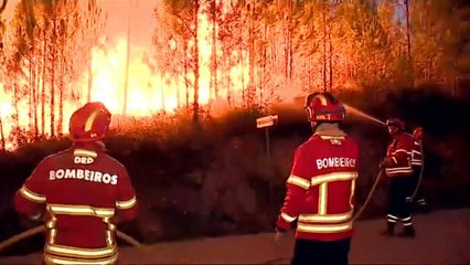 Portugal erneut im Kampf gegen die Flammen