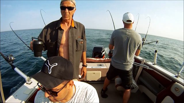 21 Juillet - Pêche Saumon Lac Ontario 1.500