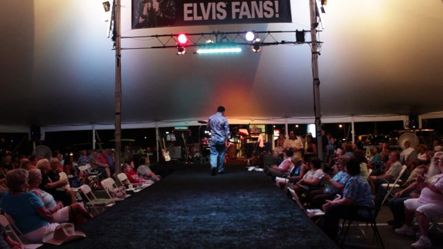 George Nadile sings 'Treat Me Nice' Elvis Week 2014 video
