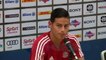 James excited by Bayern teammates