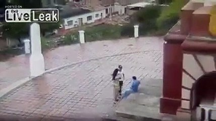Un braquage mis en échec en Colombie !!