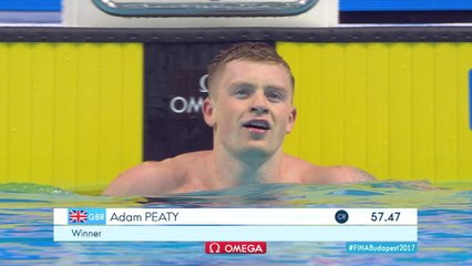 Natation: Championnat du monde - Adam Peaty en or sur 100m brasse !