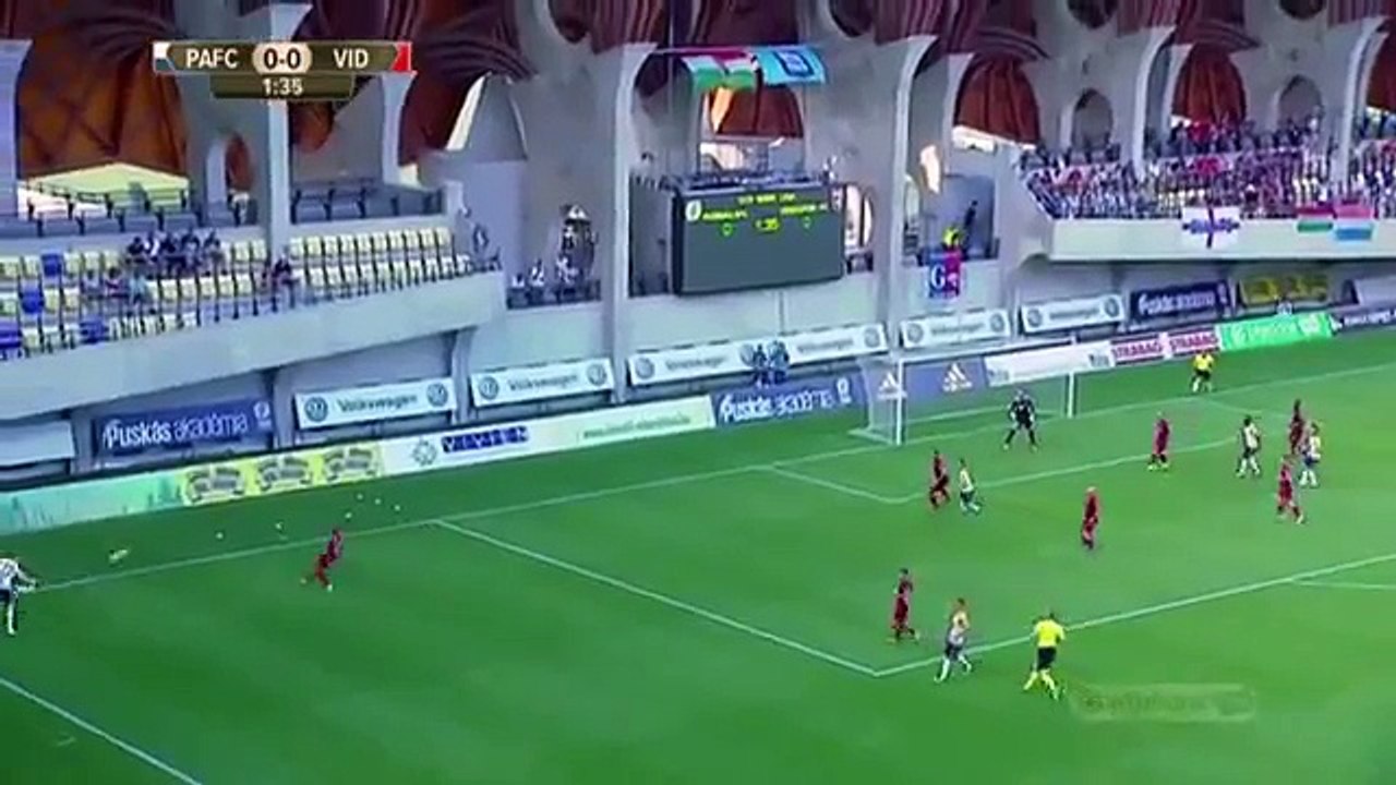 Puskas 1:0 Videoton (Hungarian NB I 23 July 2017)