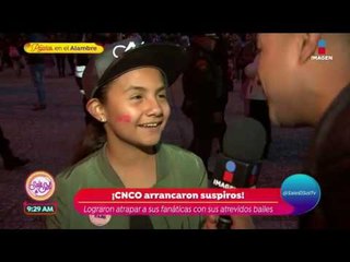 ¡CNCO con lleno total y arrancando suspiros! | Sale el Sol