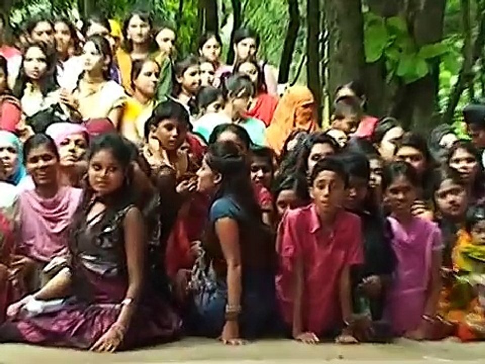 Kumudini College concert girls dance romance   BD Beautiful girls duet stage Dance performance  (360p)