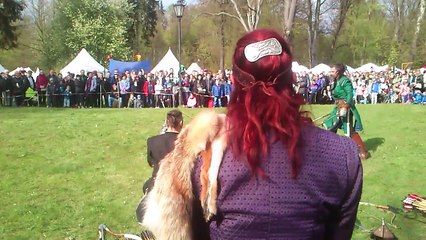 Kliczków 2017 XV Majówka Rycerska + HUN OK Pokaz węgierskiej grupy średniowiecznej