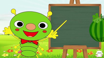 むしむしくんは子供にフルーツを教えてあげる❤#1❤子供向けアニメ❤赤ちゃん喜ぶ