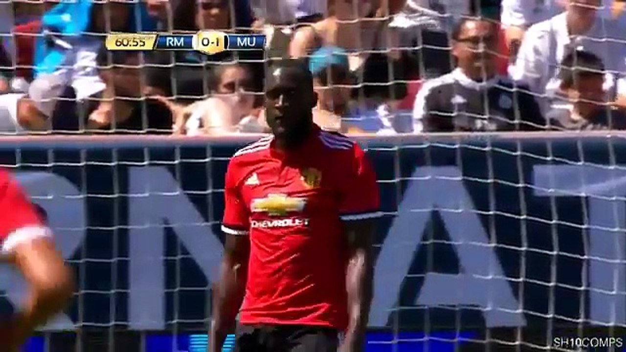Lukaku terrible performance against Real Madrid's C