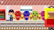 むしむしくん ❤ 列車のアニメーション ❤ 子供向けアニメ ❤ 赤ちゃん泣き止む！❤ Train animation for kids  [Japan Kid]
