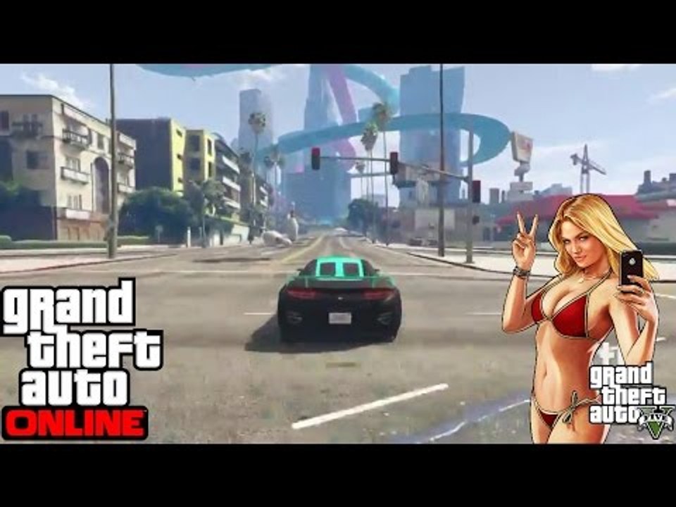 Grand Theft Auto 5 Online | Stunt Race | Maze Bank Ascent