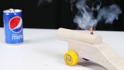 How to Make Powerful Cannon - concrete diy