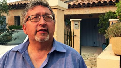 "C'est la première fois que je vois des flammes aussi près de nos maisons"