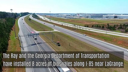Bioswales on The Ray | Ray C. Anderson Foundation