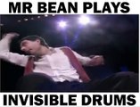 MR Bean Playing Invisible DRUMS ~ Incredible Performance Having Miner Fun-DailyFun Zone