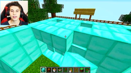 ARMADILHA DO BAÚ DE DIAMANTE TROLL !!! - MINECRAFT