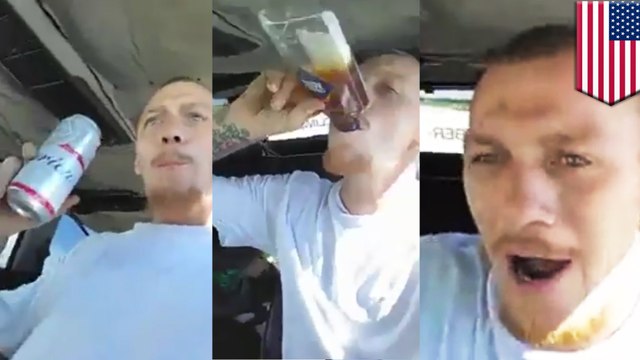 Facebook Live police chase: Drunk-driver busted after live streaming police car chase - TomoNews