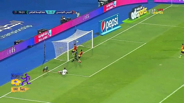 هدف الملغى نفط الوسط امام الترجي الرياضي فى البطولة العربية 2017 24-7-2017
