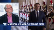 Laurent Joffrin explique la chute de la cote de popularité d'Emmanuel Macron