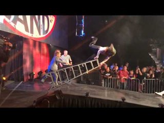 Spectacular Jeff Hardy Slow Motion Fall Off Ladder From Final Resolution 2013