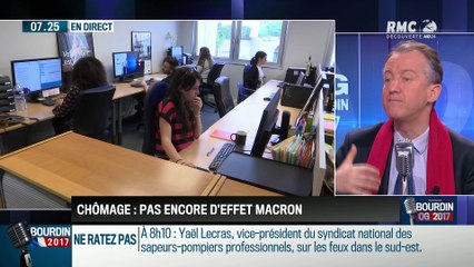 QG Bourdin 2017 : Quid de l'effet Macron sur le chômage ? - 26/07