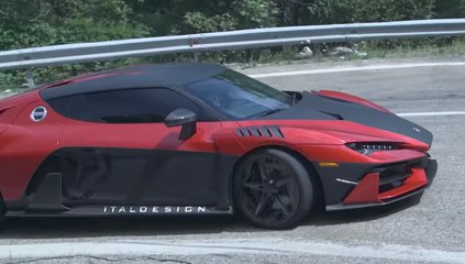 Un Italdesign Zerouno en su vídeo más loco