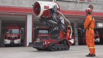 Chinese City Deploys Robotic Firefighters