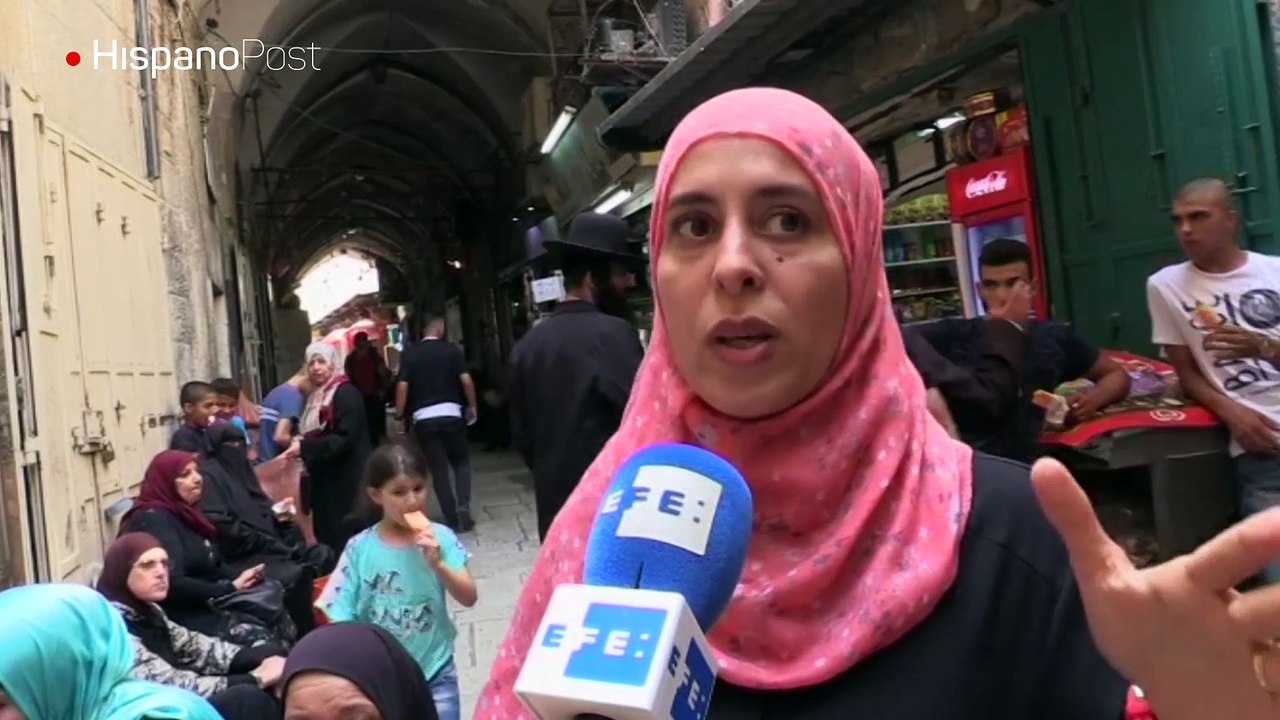 Palestinos se organizan contra el control israelí en los accesos de Al Aqsa